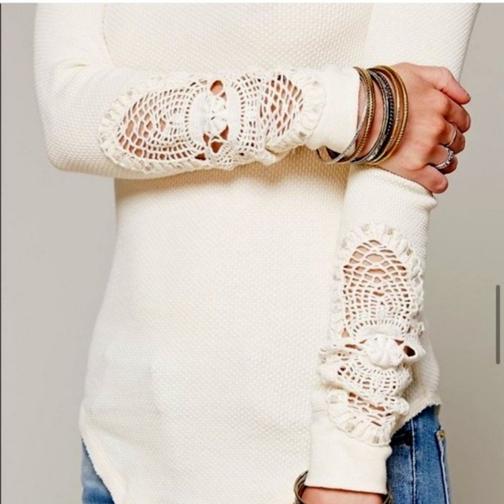 Free People Synergy Cuff Sleeve Thermal Large